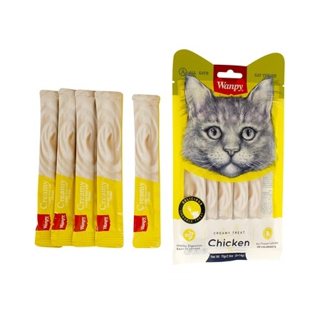 Wanpy Creamy Lickable Treats Chicken