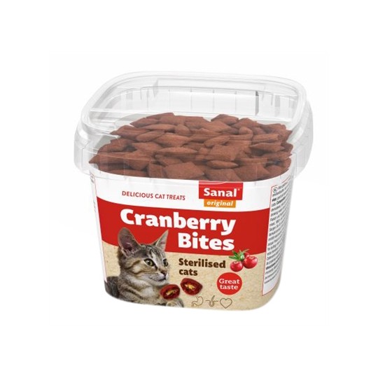 Sanal Cat Cranberry & Chickenbites Cup