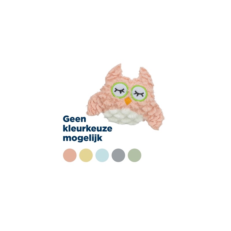 Trixie Uil Pluche Met Kattenkruid / Catnip Assorti