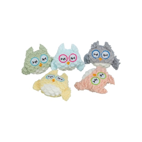 Trixie Uil Pluche Met Kattenkruid / Catnip Assorti