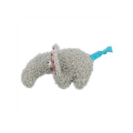 Trixie Olifant Pluche Met Kattenkruid / Catnip Grijs