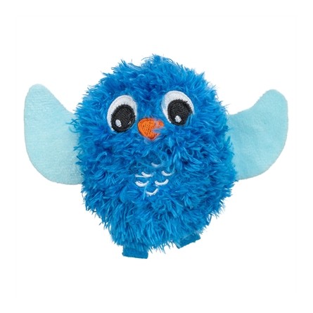 Trixie Uil Pluche Met Kattenkruid / Catnip Blauw
