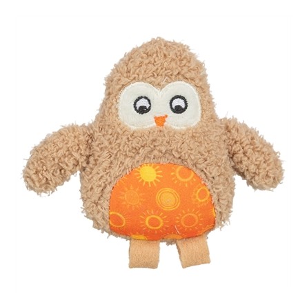 Trixie Uil Pluche Met Kattenkruid / Catnip Bruin