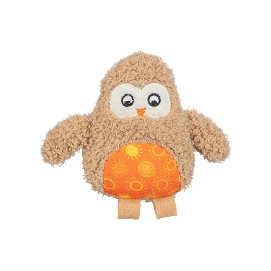 Trixie Uil Pluche Met Kattenkruid / Catnip Bruin