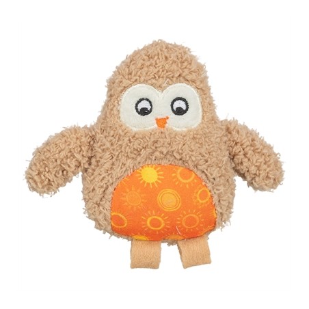 Trixie Uil Pluche Met Kattenkruid / Catnip Bruin