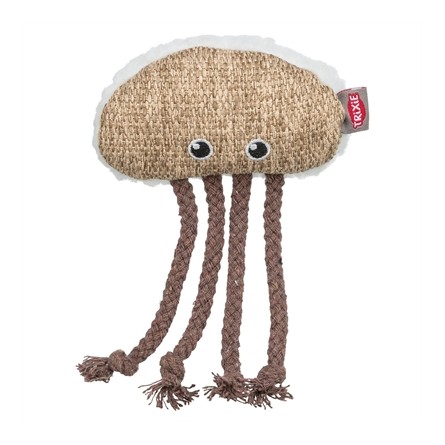 Trixie Kwal Stof / Pluche Met Kattenkruid / Catnip Beige / Wit