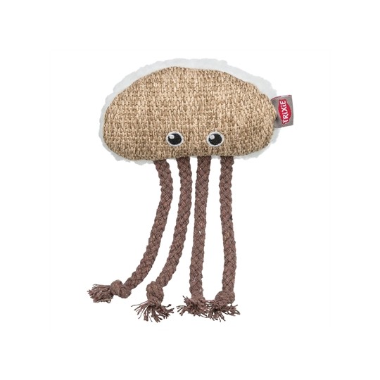 Trixie Kwal Stof / Pluche Met Kattenkruid / Catnip Beige / Wit