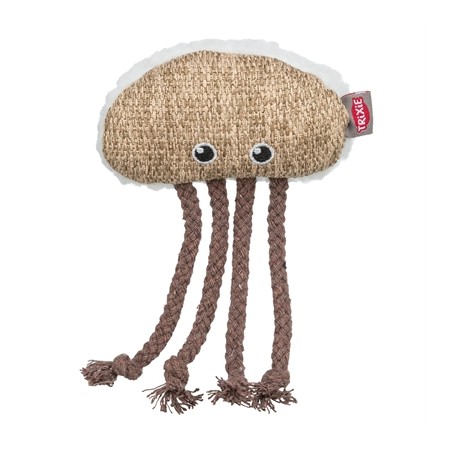 Trixie Kwal Stof / Pluche Met Kattenkruid / Catnip Beige / Wit