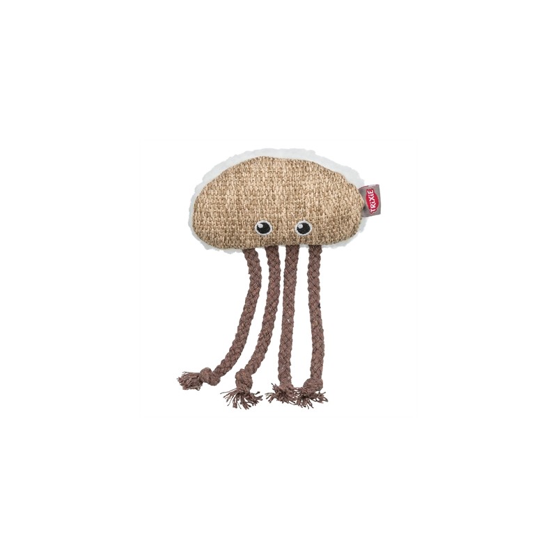 Trixie Kwal Stof / Pluche Met Kattenkruid / Catnip Beige / Wit