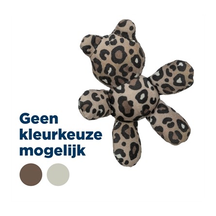 Trixie Beer Pluche Panterprint Met Kattenkruid / Catnip Assorti