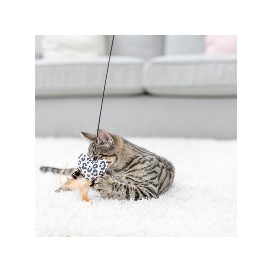 Trixie Kattenhengel Hart Hout / Katoen Met Kattenkruid / Catnip