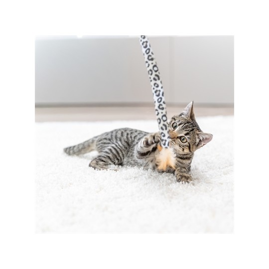 Trixie Kattenhengel Staart Panterprint Pluche Met Kattenkruid / Catnip