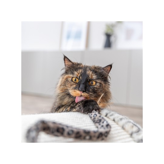 Trixie Kattenhengel Staart Panterprint Pluche Met Kattenkruid / Catnip