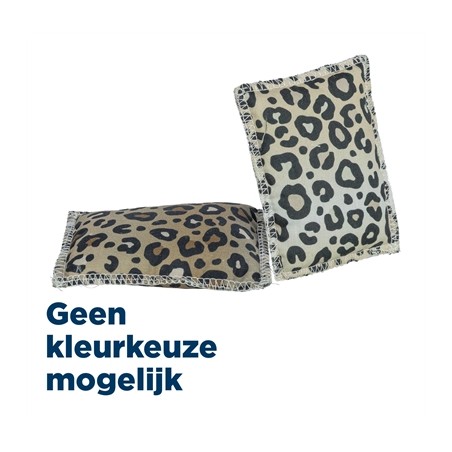 Trixie Speelkussen Leo Panterprint Met Valeriaan Assorti