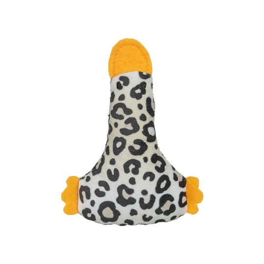 Trixie Eend Pluche Panterprint Met Kattenkruid / Catnip Assorti