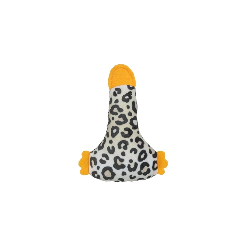 Trixie Eend Pluche Panterprint Met Kattenkruid / Catnip Assorti