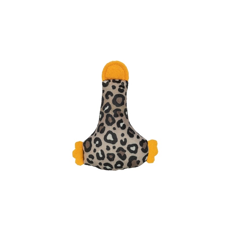 Trixie Eend Pluche Panterprint Met Kattenkruid / Catnip Assorti