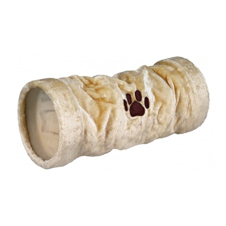Trixie Kattentunnel Pluche Beige