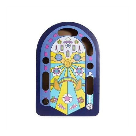 Rosewood Krabplank En Speelbaan Flipperkast Blauw