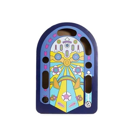 Rosewood Krabplank En Speelbaan Flipperkast Blauw