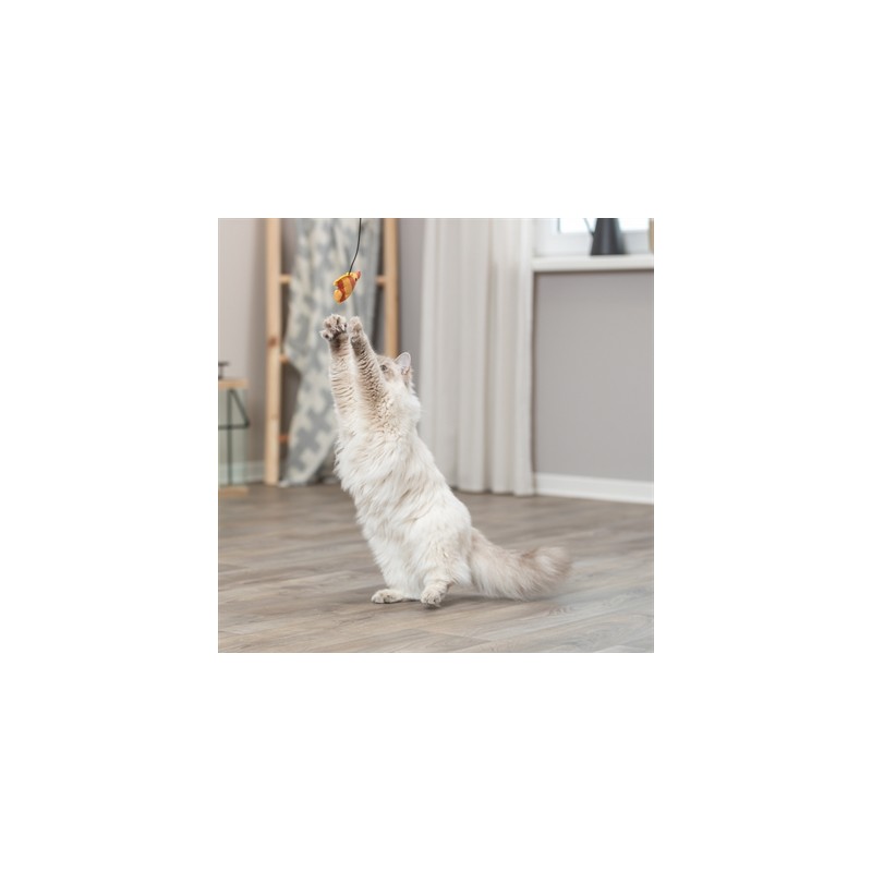 Trixie Kattenhengel Vis Kunststof / Pluche