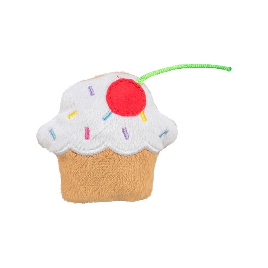 Trixie Ijsje Of Cupcake Pluche Met Catnip Assorti