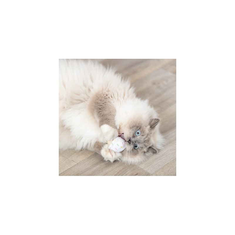 Trixie Ijsje Of Cupcake Pluche Met Catnip Assorti