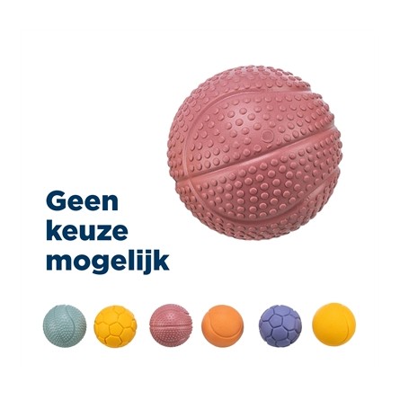 Trixie Bal Natuurrubber Assorti