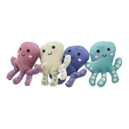 Trixie Octopus Pluche Met Catnip Assorti