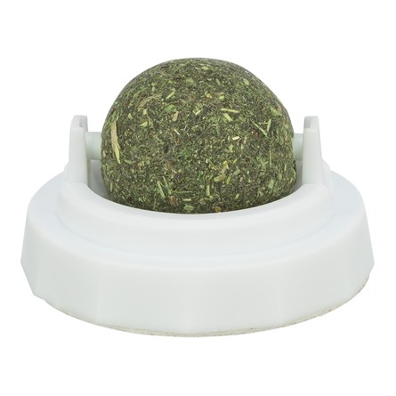 Trixie Catnip Bal Met Houder Zelfklevend