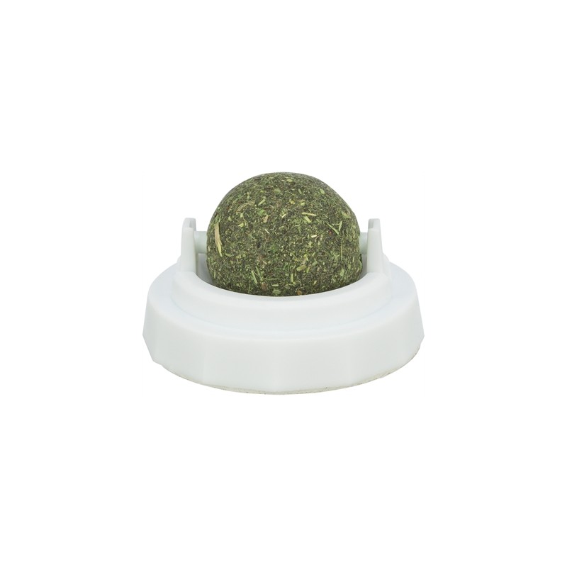 Trixie Catnip Bal Met Houder Zelfklevend