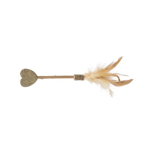 Trixie Matatabi Lolly Hart Catnip Kattenspeelgoed Met Veren