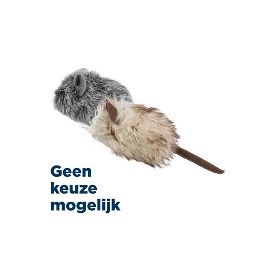 Trixie Muis Pluche Catnip Voor Katten Assorti