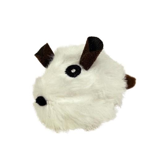 Fofos Shaking Muis Met Geluid Wit