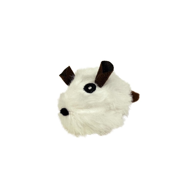 Fofos Shaking Muis Met Geluid Wit