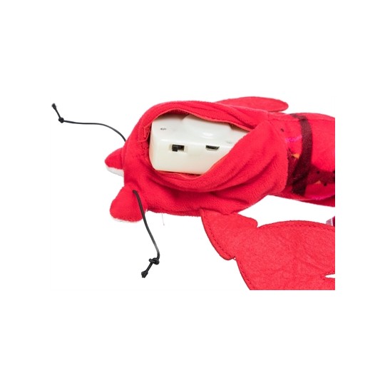 Trixie Spartelgarnaal Stof Catnip Rood