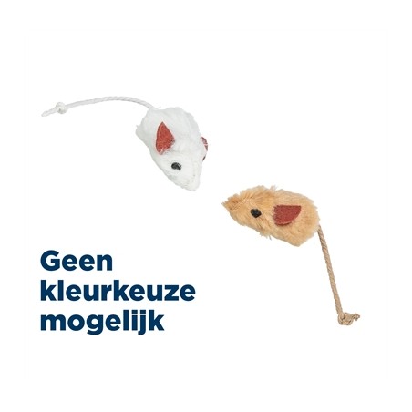 Trixie Set Muizen Met Catnip Kern Pluche