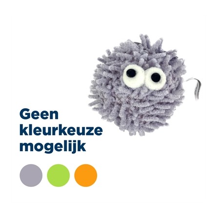 Fofos Bal Gezicht Met Ratel Assorti