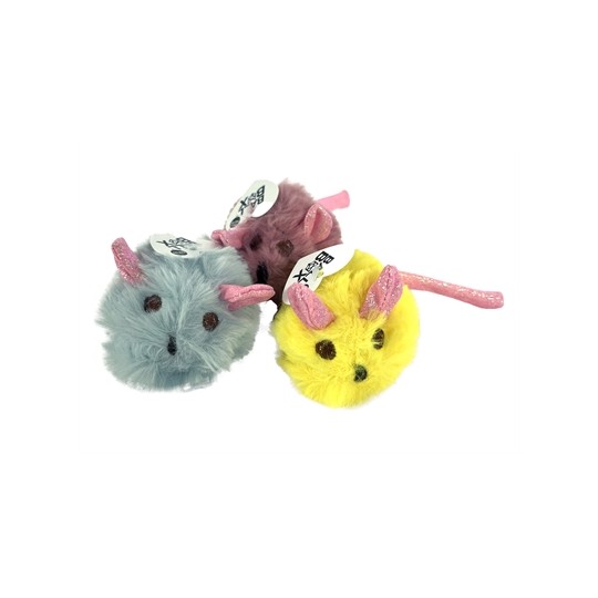 Fofos Pluche Muis Met Glitterstaart