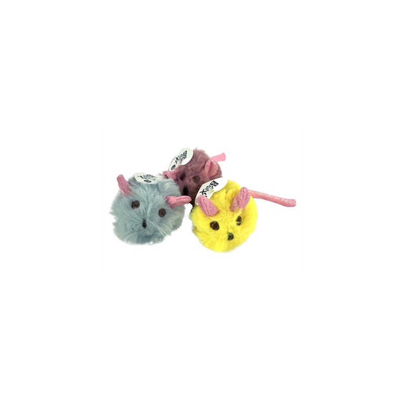Fofos Pluche Muis Met Glitterstaart
