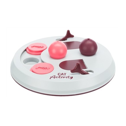 Trixie Cat Activity Flip Board Bes / Roze / Lichtgrijs