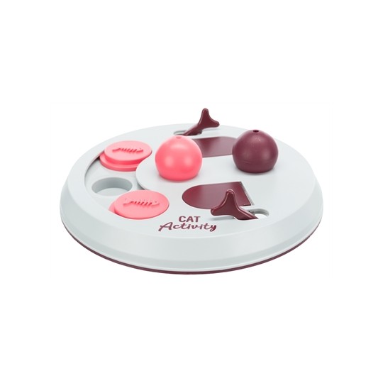 Trixie Cat Activity Flip Board Bes / Roze / Lichtgrijs