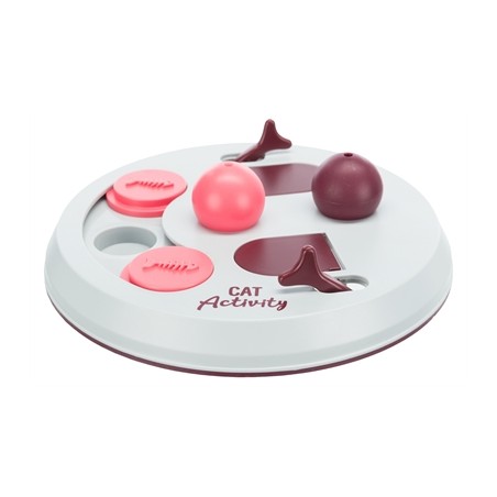Trixie Cat Activity Flip Board Bes / Roze / Lichtgrijs