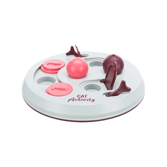 Trixie Cat Activity Flip Board Bes / Roze / Lichtgrijs