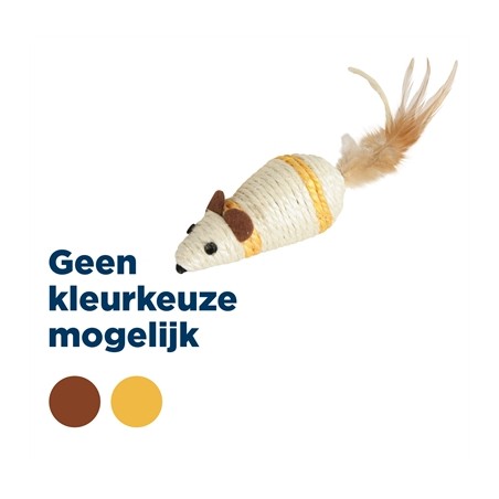 Zolux Sisal Muis Assorti