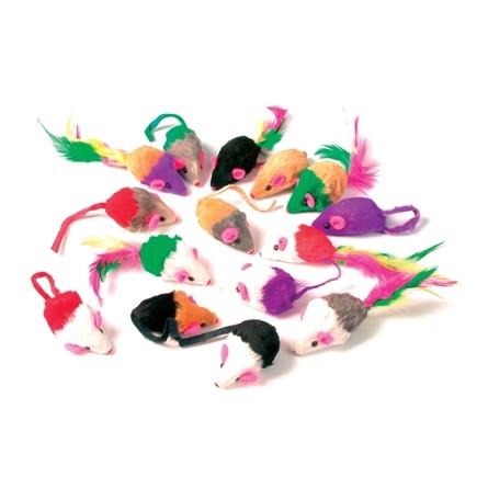 Zolux Kattenspeelgoed Bontmuisjes Assorti