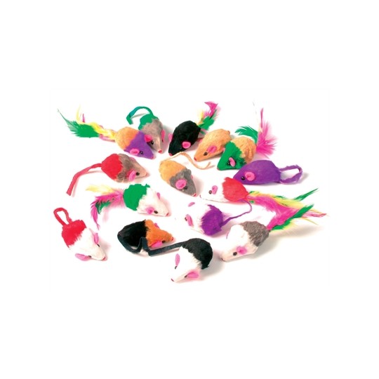 Zolux Kattenspeelgoed Bontmuisjes Assorti