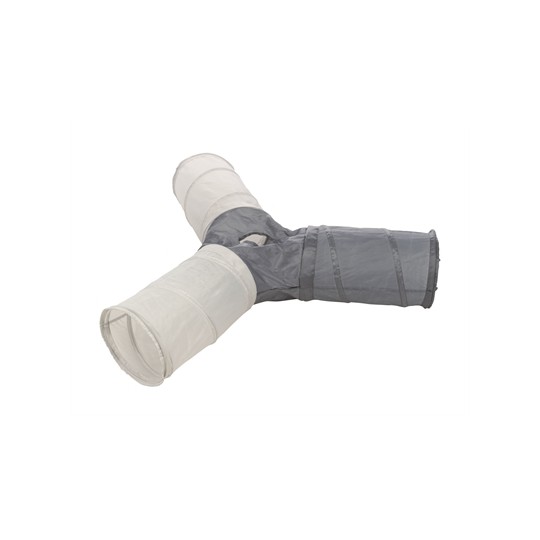 Trixie Speeltunnel 3-Weg Kat En Kleine Pups Assorti