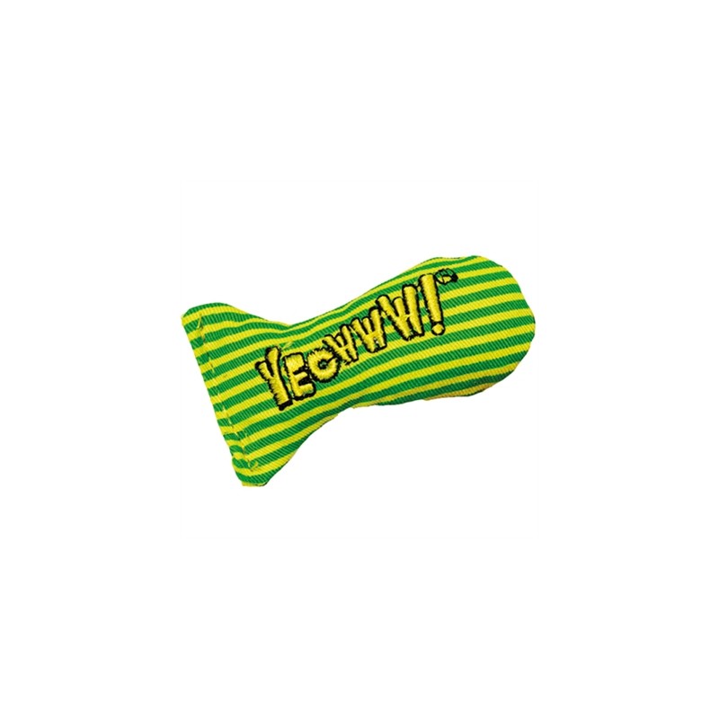 Yeowww Stinkies Catnip Sardientje Gestreept