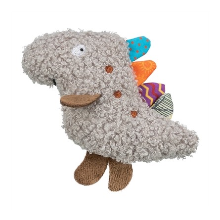 Trixie Dino Pluche Met Kattenkruid / Catnip Grijs